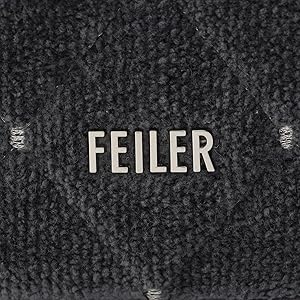 シック【FEILER】ユニ ショルダーバッグ ロゴあり ブラック 2024年9月新作】フェイラー『フェイラーユニアイコニック』に